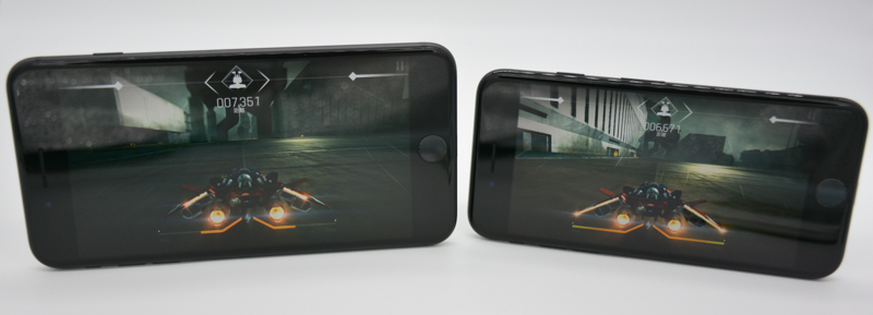 iPhone 7 系列新機的音量提升相當明顯(圖/記者譚偉晟拍攝)