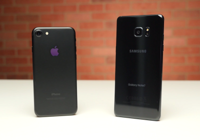 最強手機對決?iPhone 7 與 Galaxy Note 7 速度測試! 最強手機對決?iPhone 7 與 Galaxy Note 7 速度測試!