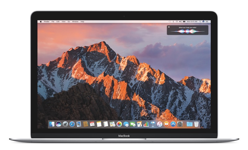 新款的 Mac OS 最大的特色就是導入了 Siri 語音助理(圖片來源:蘋果提供)