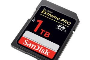 SD 卡新極限!SanDisk 推出 1TB 高速記憶卡! SD 卡新極限!SanDisk 推出 1TB 高速記憶卡!