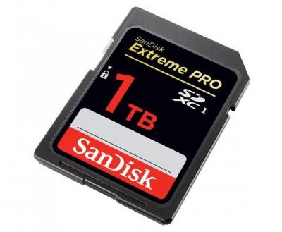 SD 卡新極限!SanDisk 推出 1TB 高速記憶卡! SD 卡新極限!SanDisk 推出 1TB 高速記憶卡!