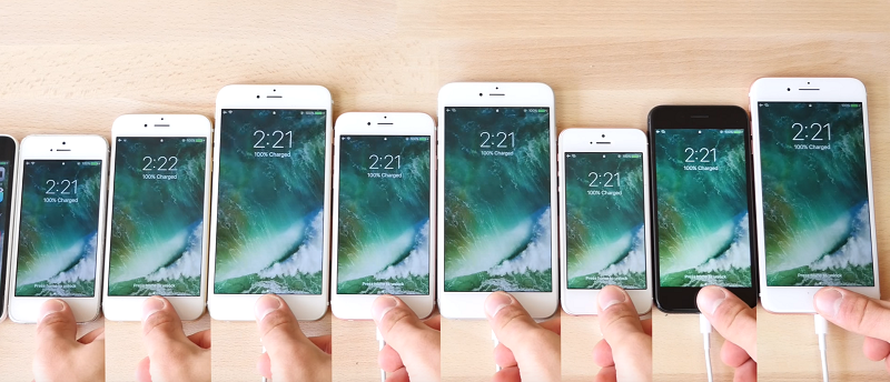 各代 iPhone 的 Touch ID 速度測試(圖/EverythingApplePro)