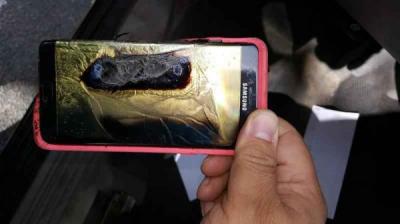 小女孩被 Galaxy Note 7 炸傷!又是三星已換新版本! 小女孩被 Galaxy Note 7 炸傷!又是三星已換新版本!