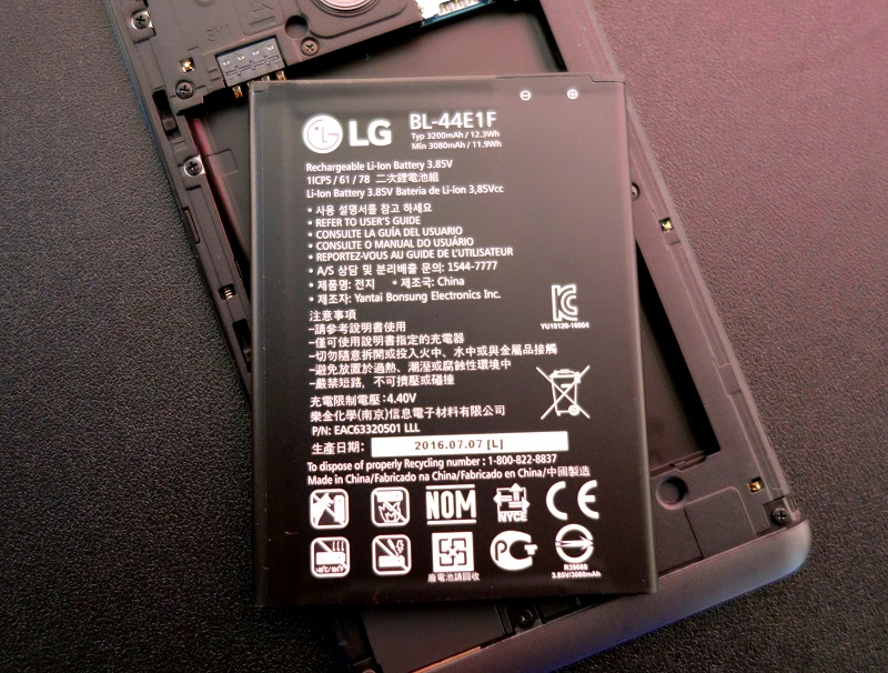 LG 電池未來有機會應用在 Samsung 新手機上(圖/記者譚偉晟拍攝)