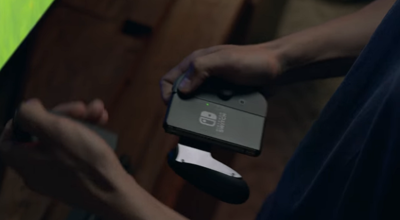 Switch 可做為掌上型遊戲機使用(圖/Nintendo)