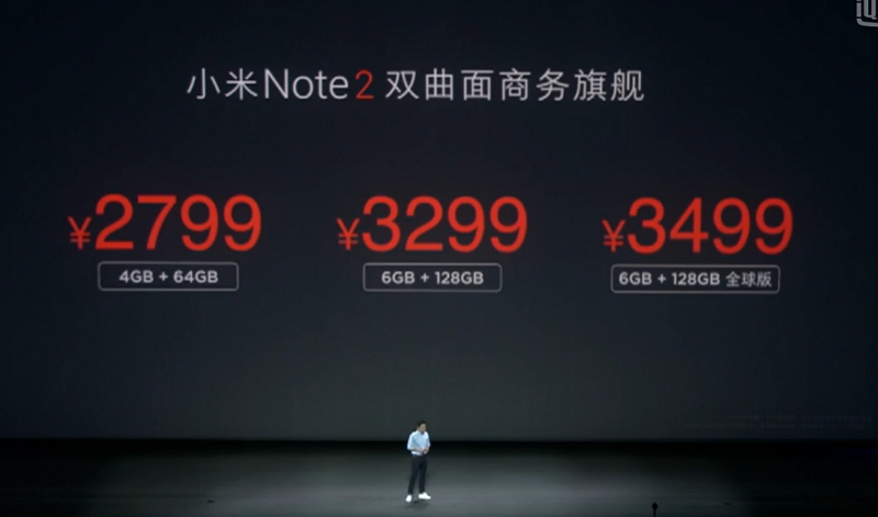 梁朝偉加持!效能超悍小米 Note 2 正式現身!