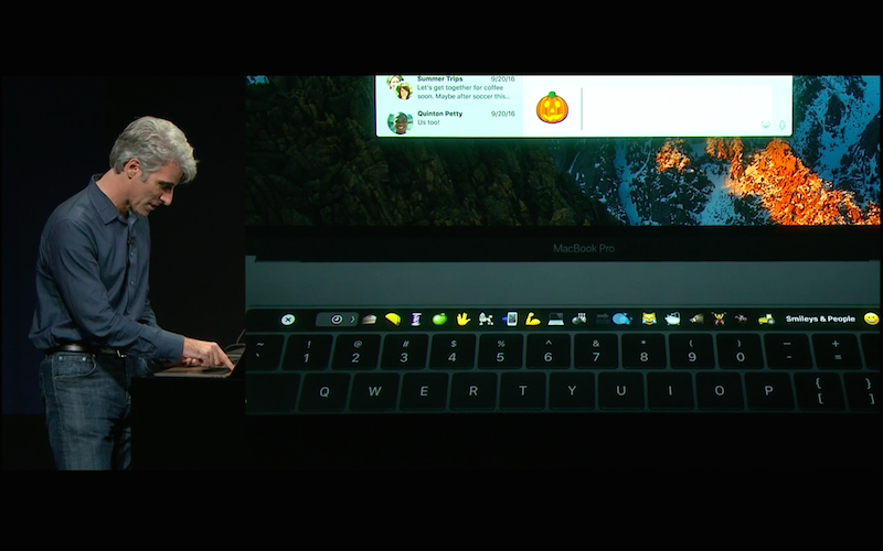 Touch Bar 太美太吸引人!全新 Macbook Pro 正式登場!