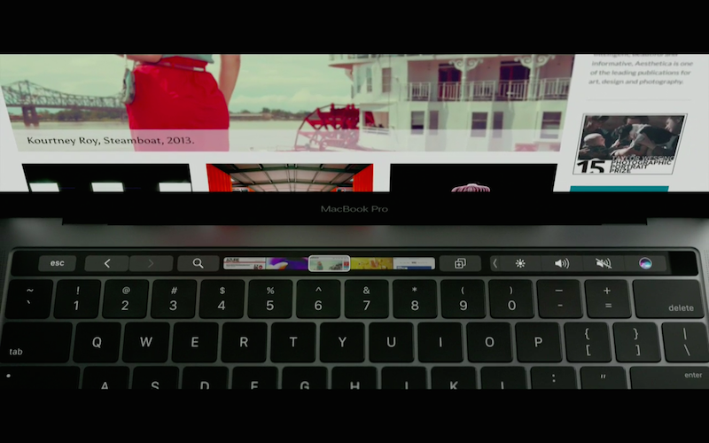 Touch Bar 太美太吸引人!全新 Macbook Pro 正式登場!