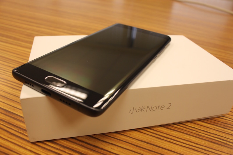 小米 Note 2(記者劉季清攝)