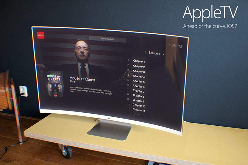 Apple 曾花好幾年的時間研究高畫質電視,但最後終究沒有推出這樣子的產品。(圖片來源/Cult of Mac)