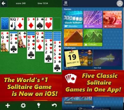 手機也可以玩《接龍》!Windows 經典遊戲登上 iOS、Android 平台! 手機也可以玩《接龍》!Windows 經典遊戲登上 iOS、Android 平台!