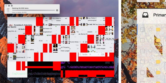 使用新的 Macbook Pro 時會出現視窗顯示不正常的破碎狀況?(圖/9to5Mac)