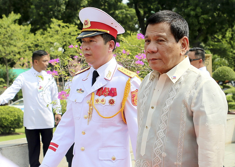 菲律賓總統—Rodrigo Duterte(圖/歐新社)