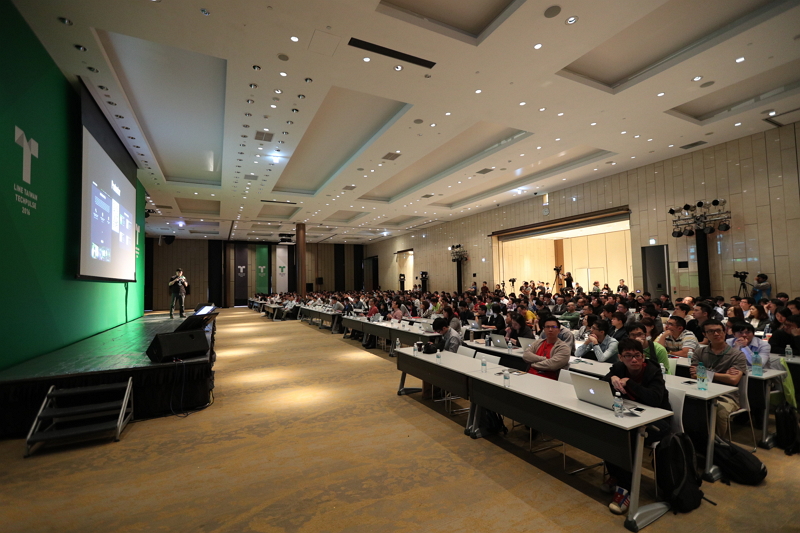 LINE Taiwan TechPulse 首度在台盛大舉辦,吸引超過五百位新創團隊與開發合作夥伴(圖片來源/LINE 提供)