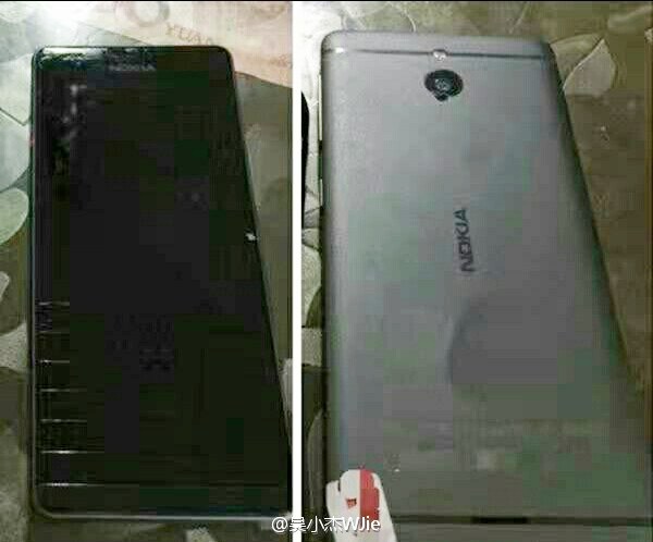 先前曝光的 Nokia 新機諜照(圖/中國微博)
