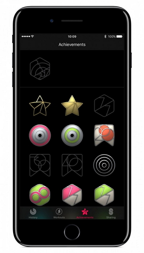 除了原有成就外,2017年Apple Watch用戶可以在一月中,挑戰新成就。(蘋果提供)