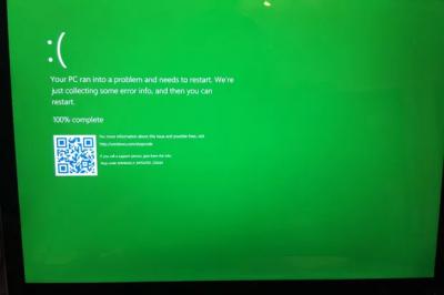 藍天變綠地?Windows 10 將改變「經典當機畫面」! 藍天變綠地?Windows 10 將改變「經典當機畫面」!