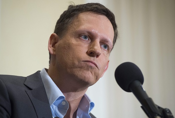 Paypal 聯合創辦人、也是知名風險投資人的彼得(Peter Thiel)(圖/法新社)
