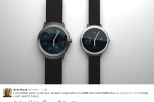 Android Wear 2.0 升級日曝光!LG 還準備了新手錶? Android Wear 2.0 升級日曝光!LG 還準備了新手錶?