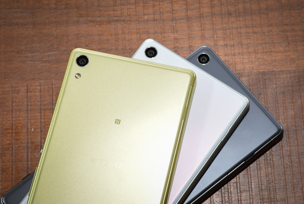 Sony 2016 年推出自拍手機 Xperia XA Ultra。（記者譚偉晟攝）