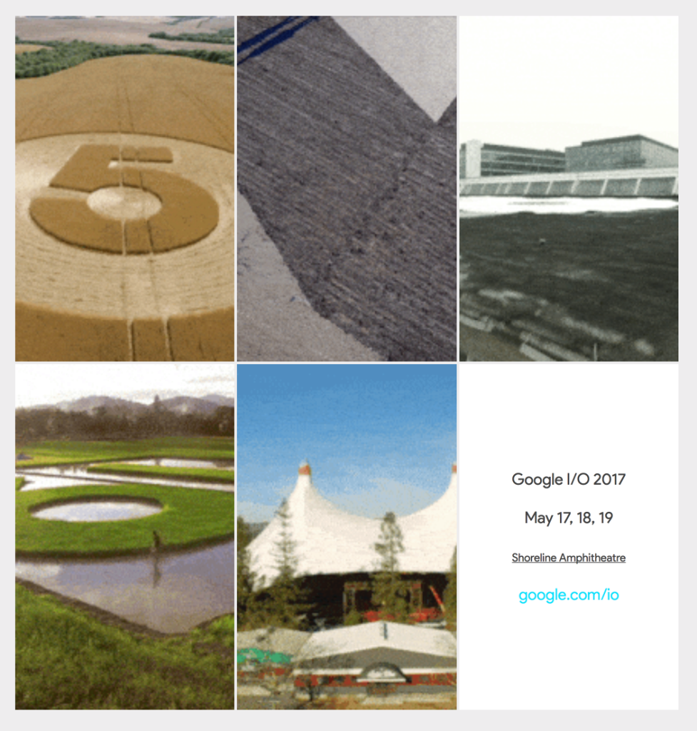 Google I/O 釋出的謎題(圖/Google)