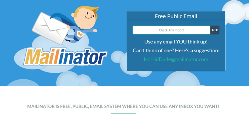 （圖／Mailinator）