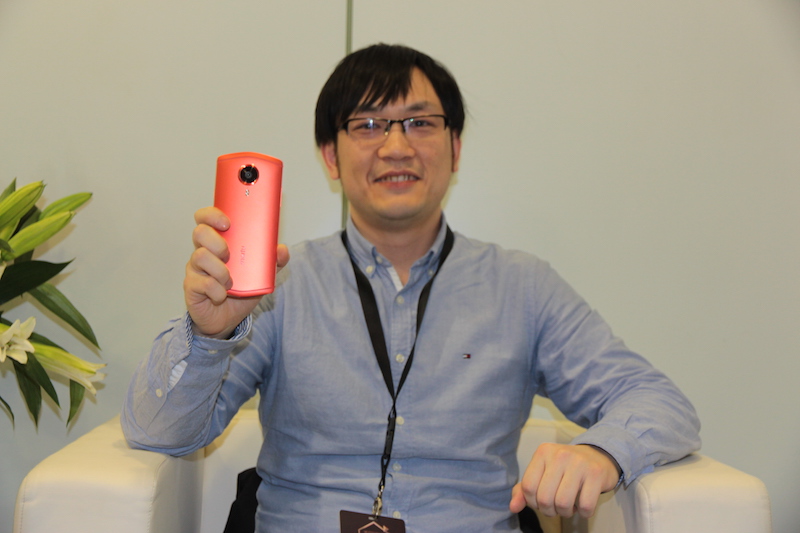 美圖 CTO 張偉(記者劉季清攝)
