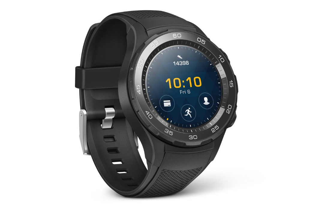 Watch 2 採用橡膠錶帶、旋轉錶冠也較大((圖片來源/擷取自 androidcentral)