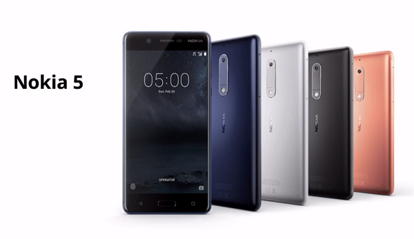 Nokia 5（圖／Nokia）