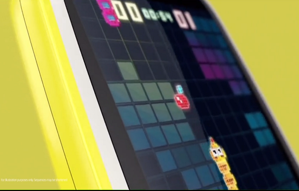 Nokia 3310 內建貪食蛇遊戲（圖／Nokia）