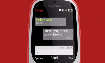 3G 版 Nokia 3310 可望登台?中華電信急回應! 3G 版 Nokia 3310 可望登台?中華電信急回應!