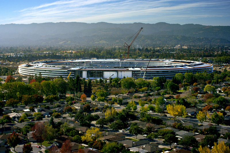 Apple 的新總部「Apple Park」(圖片來源/Apple)