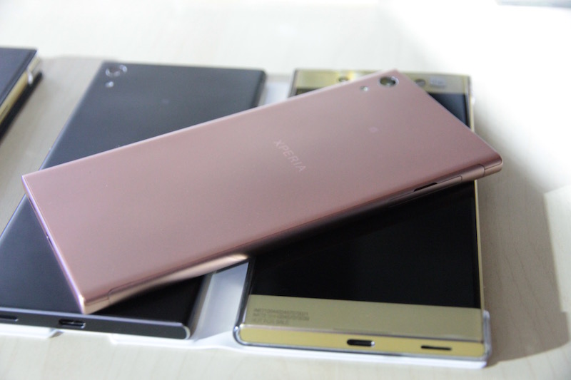 Sony Xperia XA1 Ultra 搭載 6 吋大螢幕(圖/記者劉季清攝)