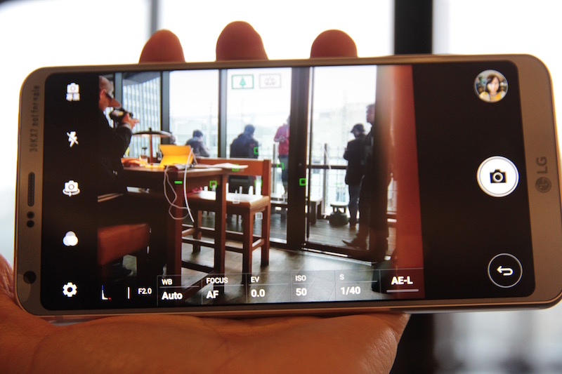 相機也有專業模式（記者劉季清攝）