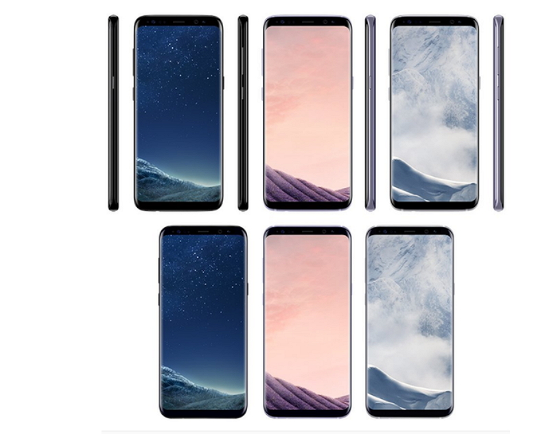 Evan Blass 公布的 Galaxy S8 渲染圖(圖/擷取自PhoneArena)