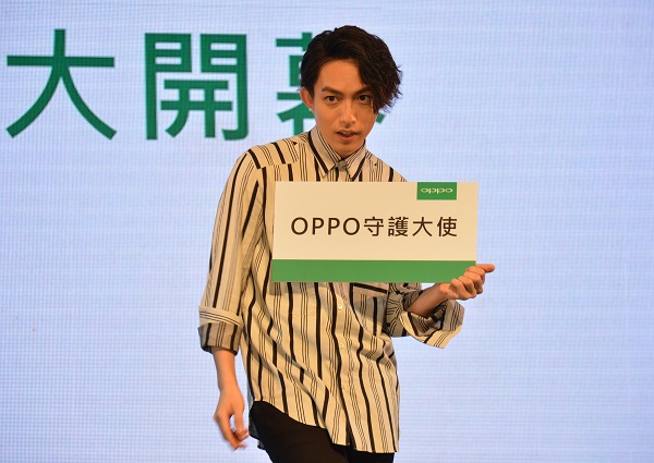 OPPO 代言人林宥嘉(圖/記者譚偉晟攝)