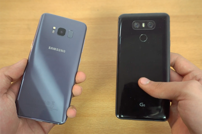 雙旗艦操作速度對決!Galaxy S8 比拚 LG G6 勝出的竟然是? 雙旗艦操作速度對決!Galaxy S8 比拚 LG G6 勝出的竟然是?