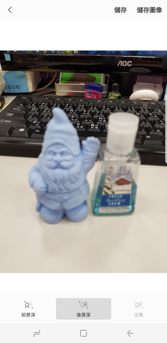 模糊主體的後景深效果