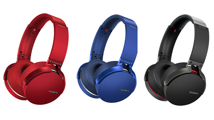 Sony MDR-XB950B1透過藍牙及NFC等無線連接傳輸方式一觸即聽,輕鬆享受優異的重低音(Sony 提供)