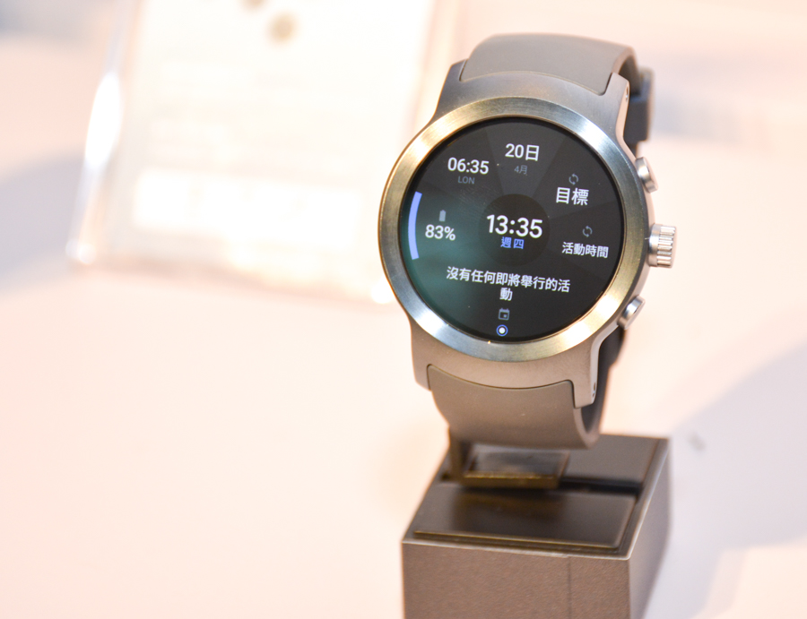 LG Watch Sport(圖/記者譚偉晟攝)