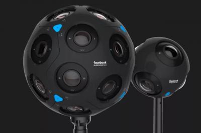 邁向新影像時代,Facebook 推出 8K 級VR 相機! 邁向新影像時代,Facebook 推出 8K 級VR 相機!