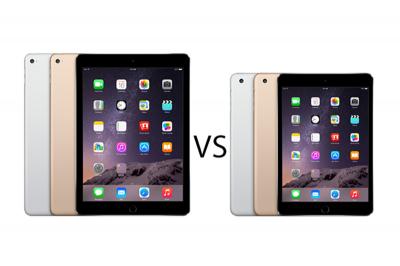 平板該選誰?新 iPad 與 iPad mini 4 的三大對決! 平板該選誰?新 iPad 與 iPad mini 4 的三大對決!