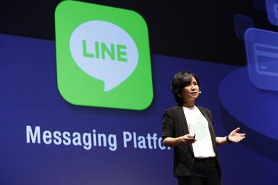 LINE 台灣首位展場機器人亮相  陪聊天逛台北 Computex 展 LINE 台灣首位展場機器人亮相  陪聊天逛台北 Computex 展