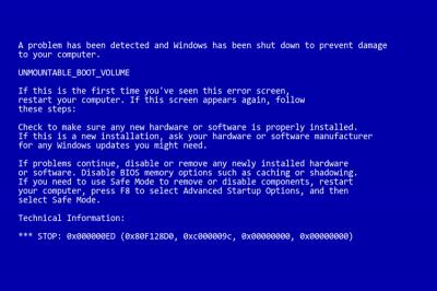 用戶小心!新漏洞讓 Windows 電腦進入「藍色當機畫面」! 用戶小心!新漏洞讓 Windows 電腦進入「藍色當機畫面」!