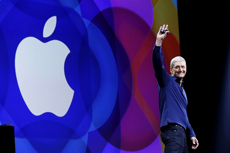 庫克今年在 WWDC 發表會上的「One More Thing」,據傳將是由 Siri 智慧喇叭壓軸登場 。(圖片來源/路透社)