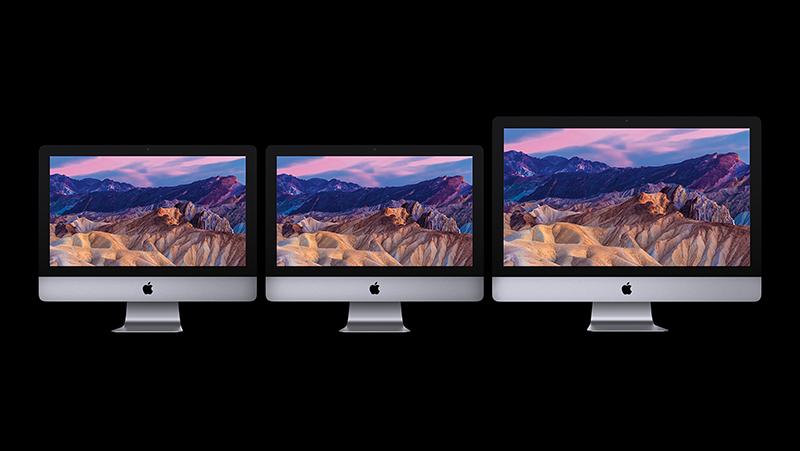 iMac、iMac 4K、iMac 5K(圖片來源/歐新社)