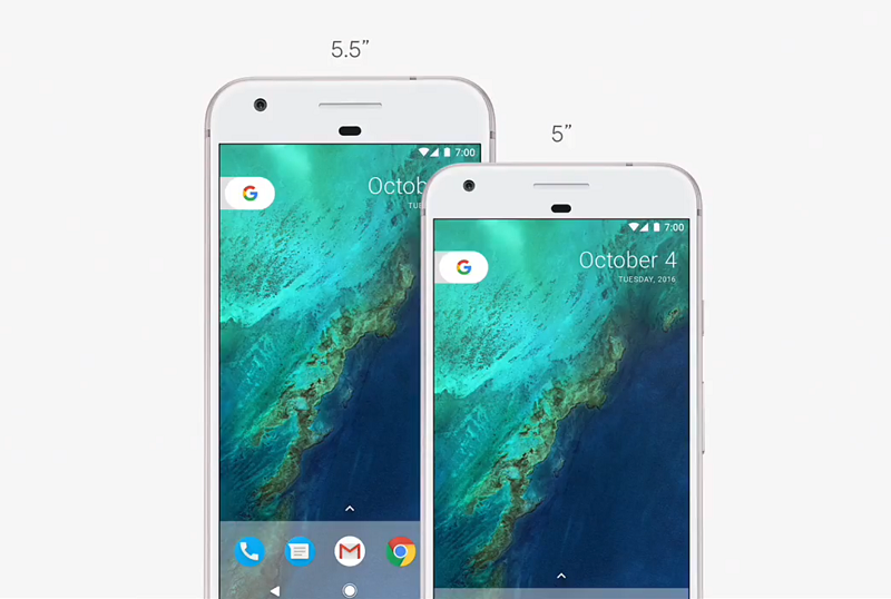 Google 去年推出 Pixel、Pixel XL 手機,今年將會推出 Pixel 系列的後繼第二代版本。外界預期將會預載最新版的Android 8.0 作業系統。(圖/Google)