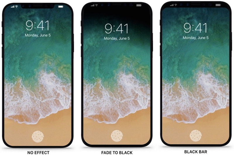 外界盛傳 Apple 將會極限的利用 iPhone 正面面板空間,因此新 iPhone 的畫面可能不會如過去一樣僅僅為長方形 16 : 9 的規格,而是類似於 LG V10 的雙螢幕顯示。(圖片來源/Vianney le Masne)