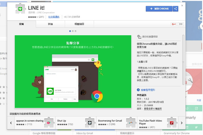(圖/Chrome 應用程式線上商店)
