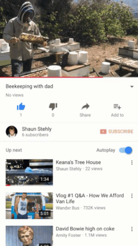 未來使用者可以直接用全螢幕播放直立影片。(圖片來源/The Next Web)